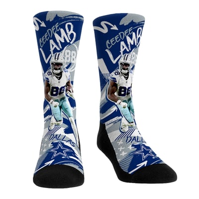 CeeDee Lamb Dallas Cowboys Rock Em Unisex Playmaker Crew Socks