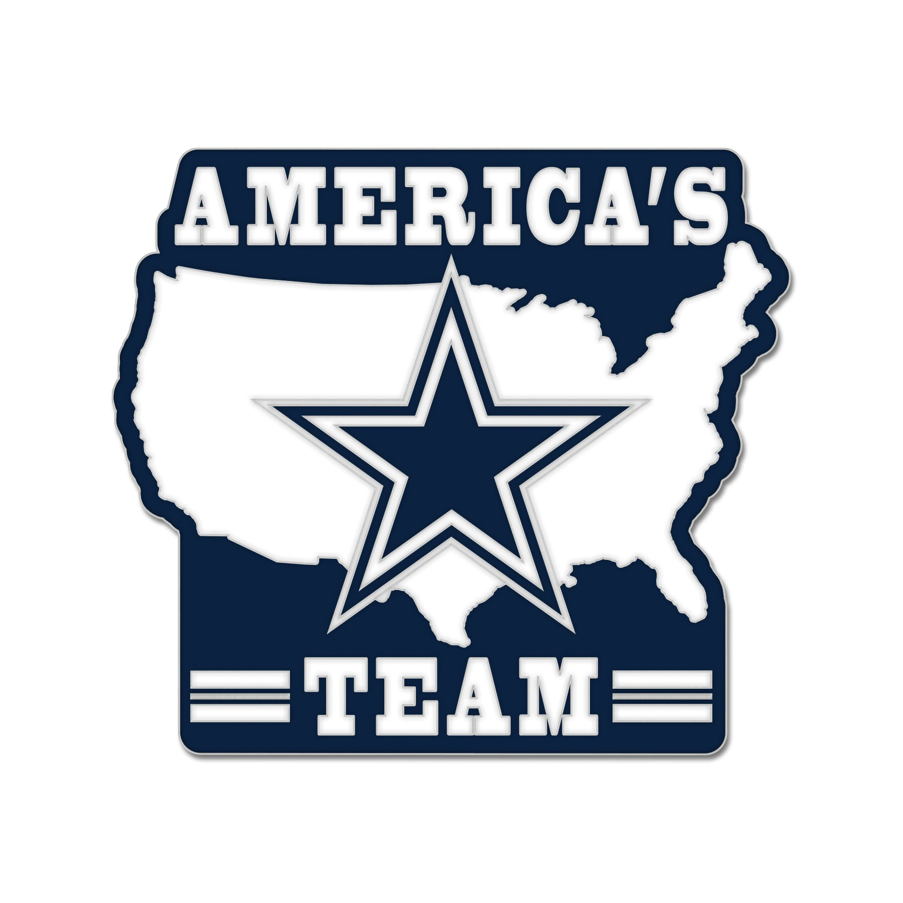 WinCraft  Dallas Cowboys Slogan Collector Pin