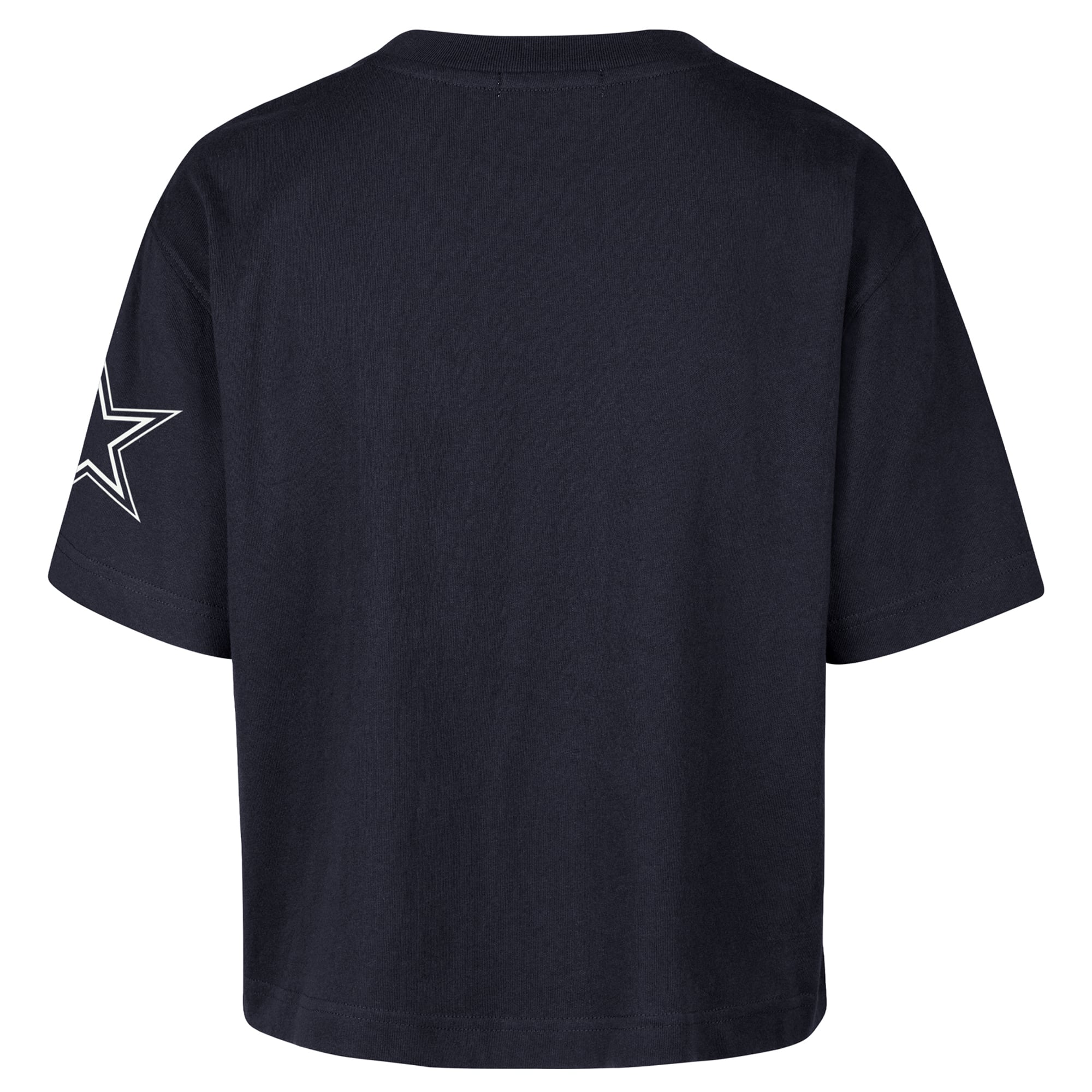 Women's '47 Navy Dallas Cowboys Call Out Reed City T-Shirt