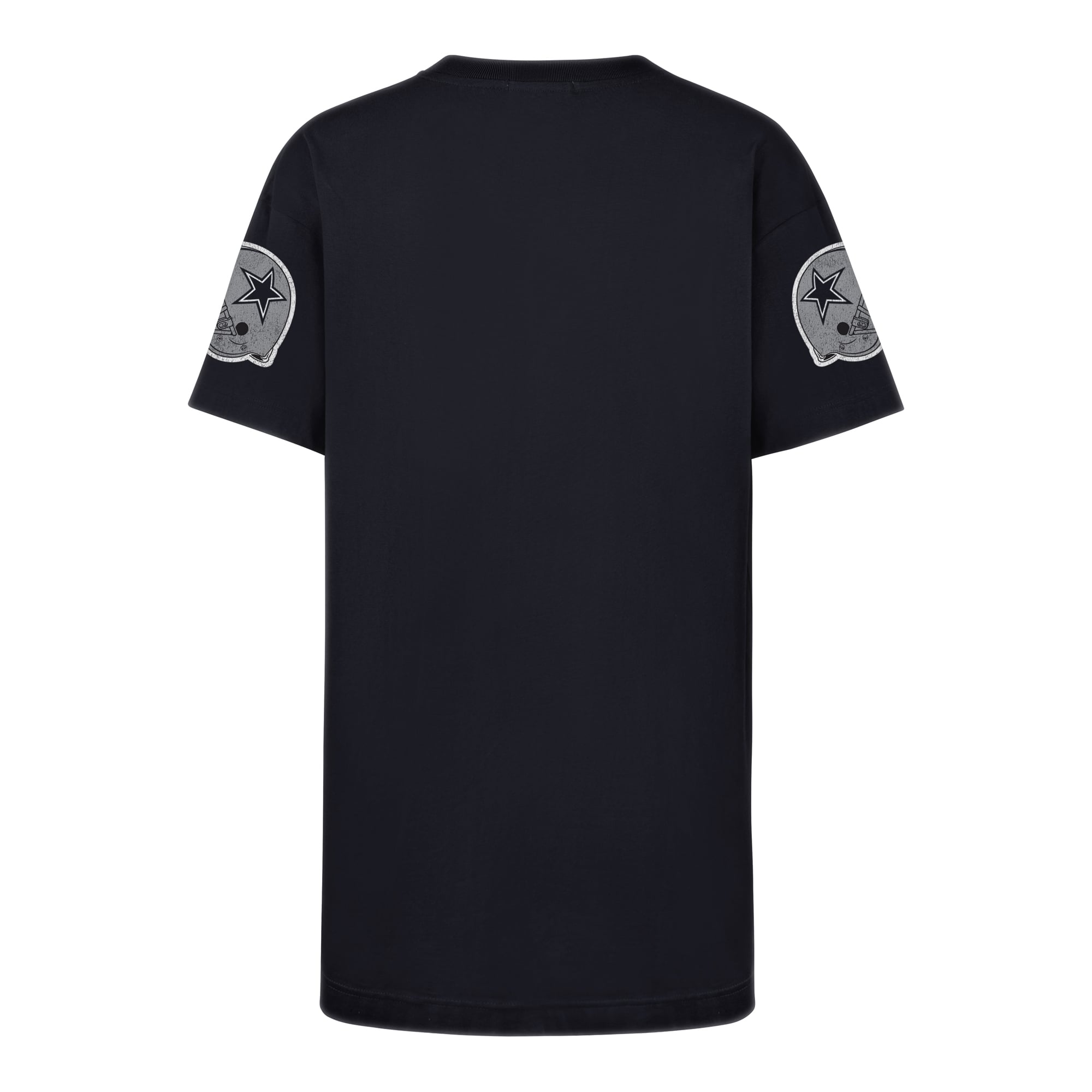 Women's '47 Navy Dallas Cowboys Oversized Gemstone Swash T-Shirt Dress