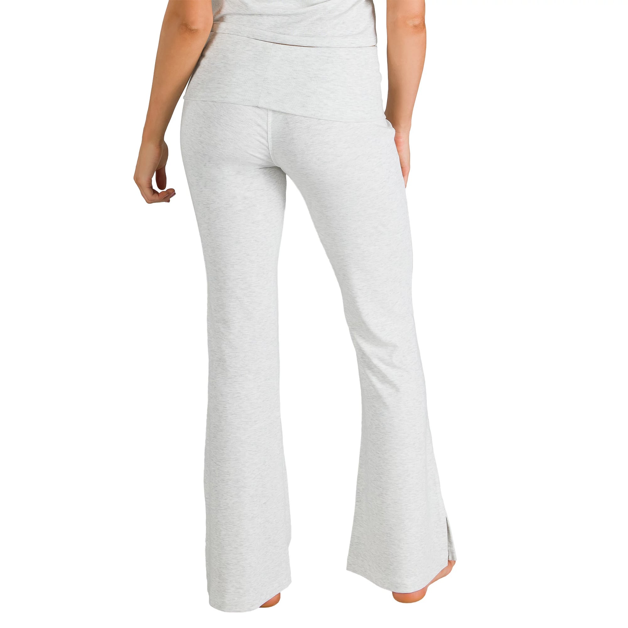 Women's Concepts Sport  Gray Dallas Cowboys Fray Flared Split Hem Pants