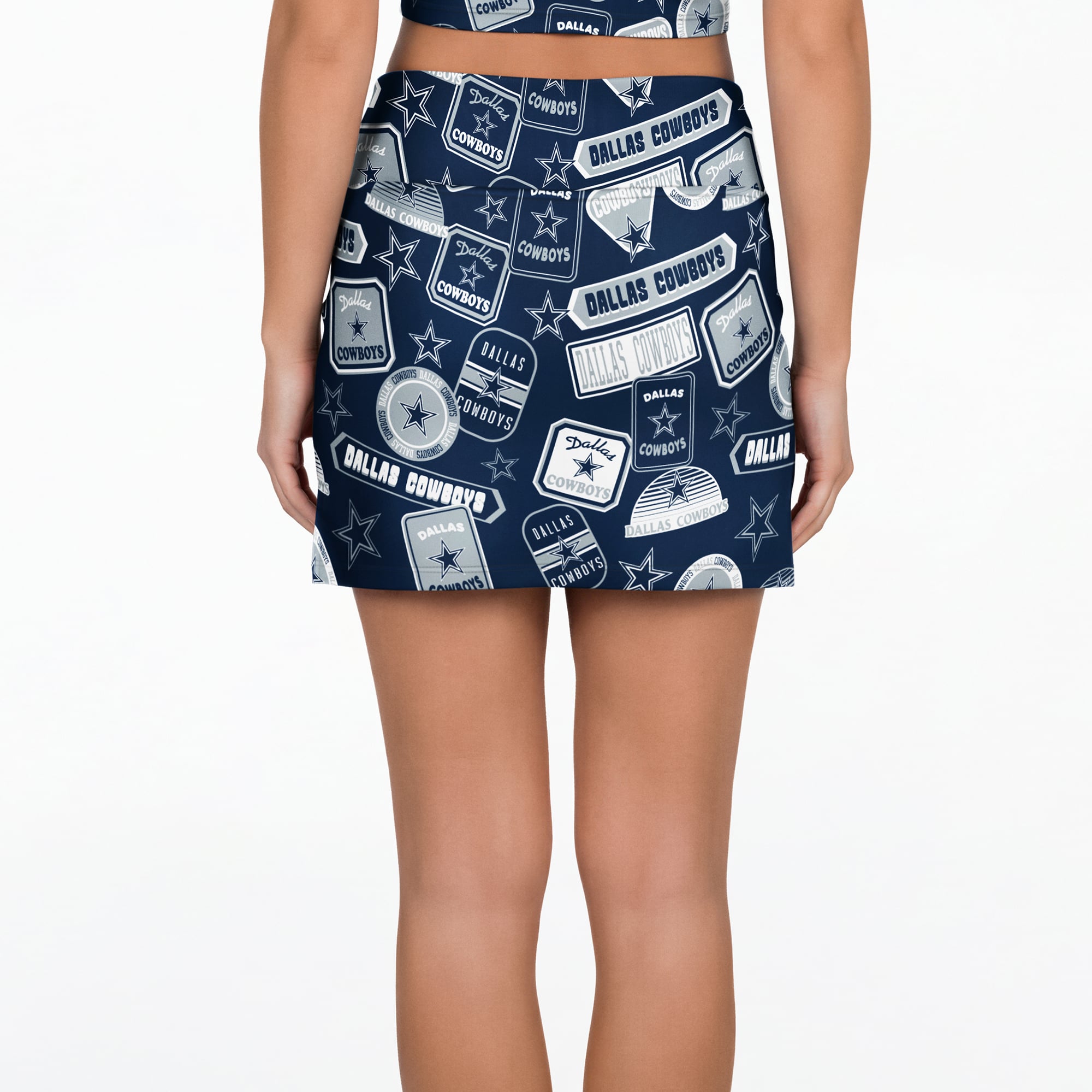 Women's Concepts Sport Navy Dallas Cowboys Grady Sleep Skort
