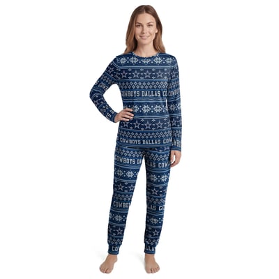 Dallas Cowboys Concepts Sport Women's Jubilee Sleep Set - Navy