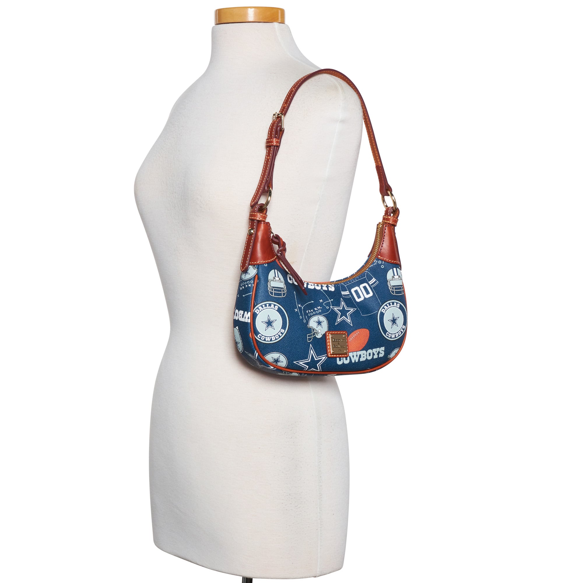 Sac à bandoulière souple Dooney & Bourke Dallas Cowboys pour femme