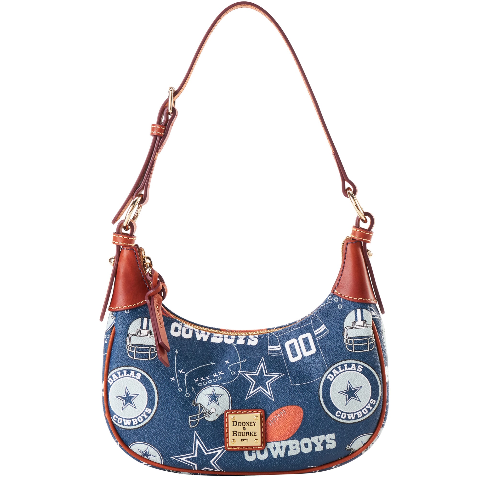 Sac à bandoulière souple Dooney & Bourke Dallas Cowboys pour femme