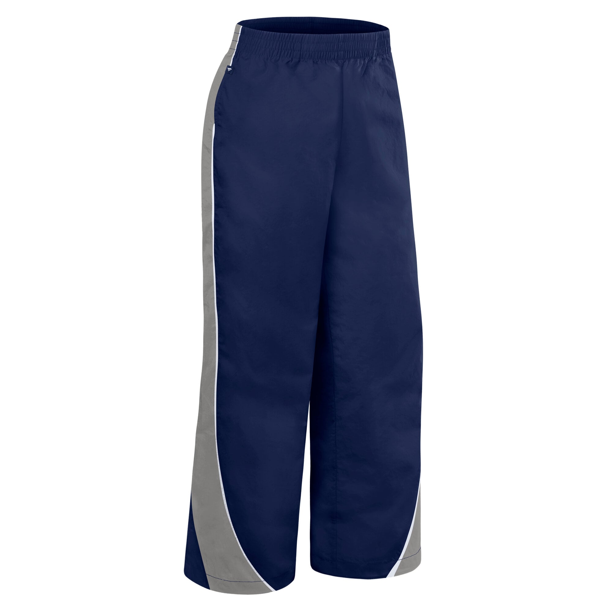Women's Fanatics Navy/Gray Dallas Cowboys Team First Backwards Lateral Nylon Pants