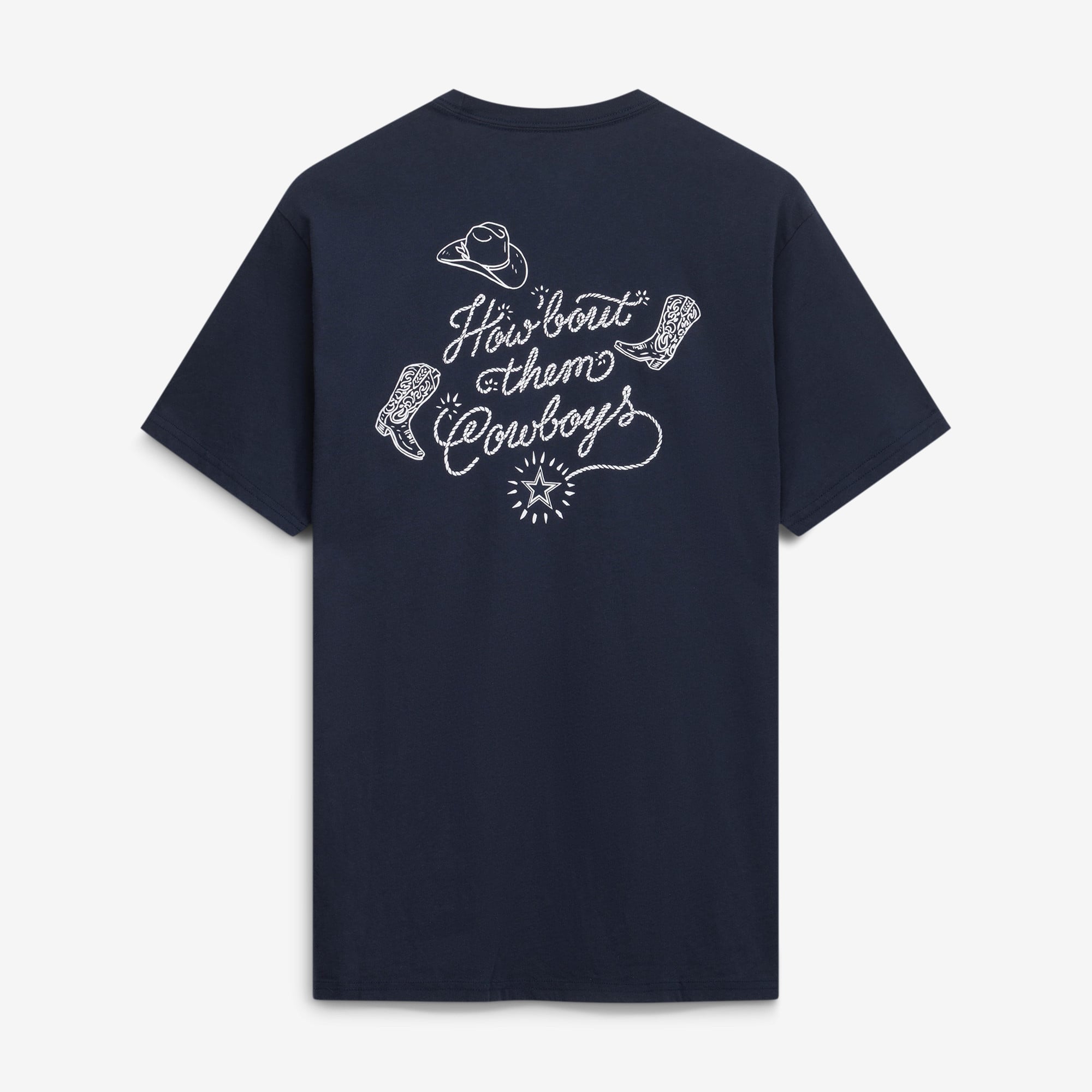 T-shirt Lauren James bleu marine Dallas Cowboys pour femmes