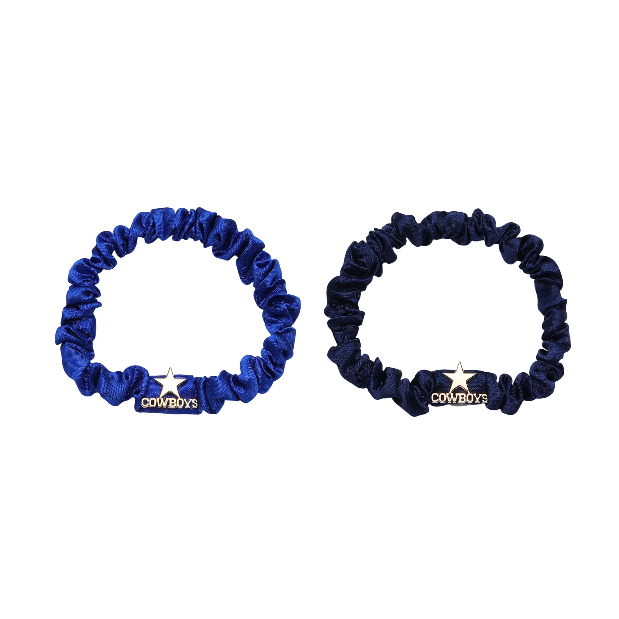 Ensemble de mini chouchous en soie LUV AJ Dallas Cowboys pour femmes