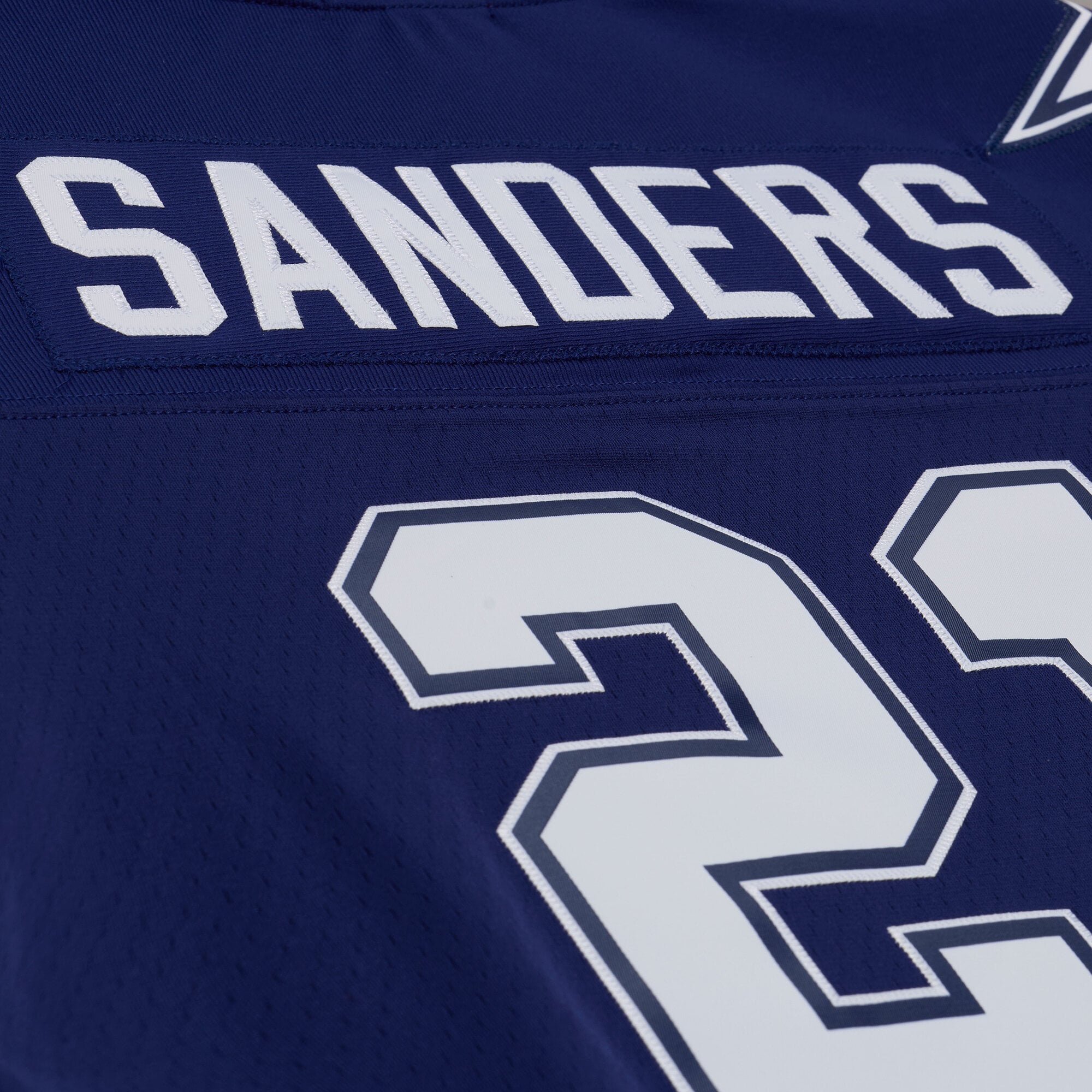 Women's Mitchell & Ness Deion Sanders Navy Dallas Cowboys 1995 Legacy Replica Jersey
