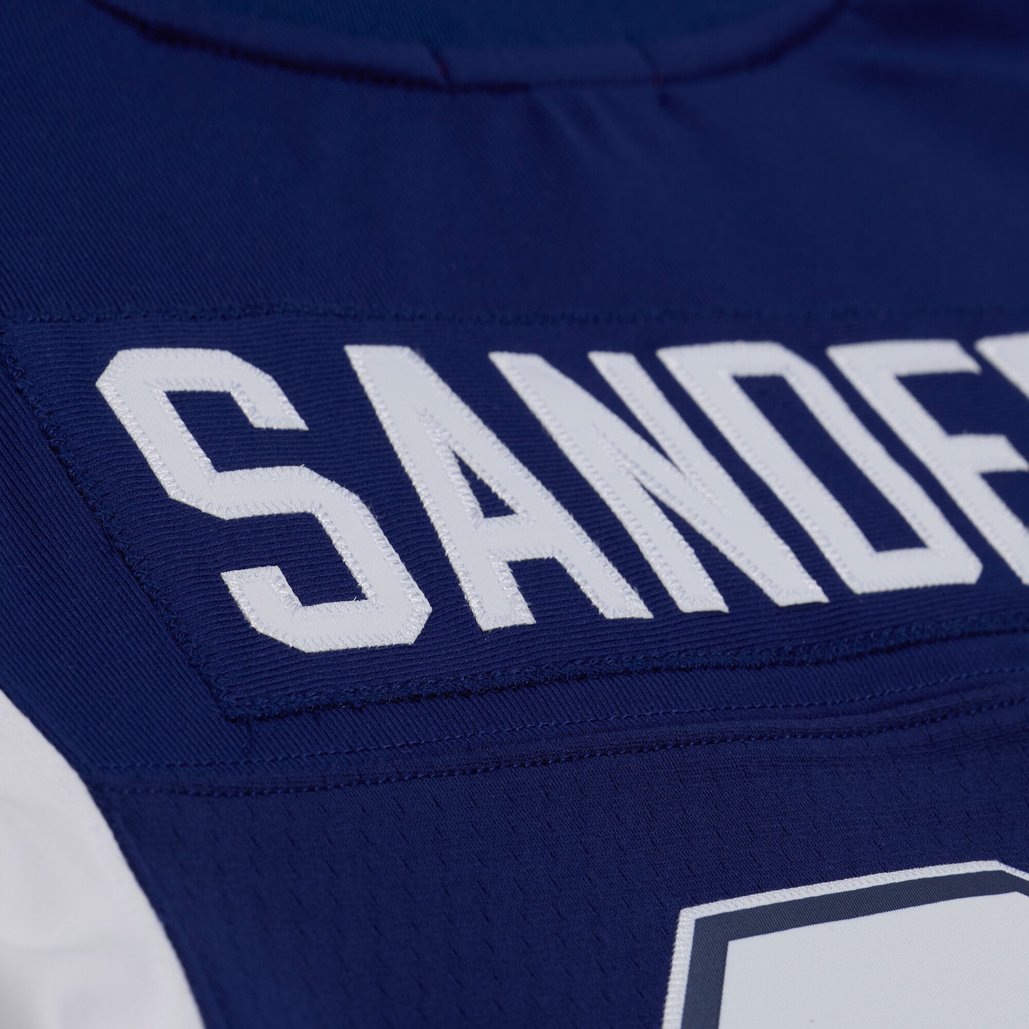 Women's Mitchell & Ness Deion Sanders Navy Dallas Cowboys 1995 Legacy Replica Jersey