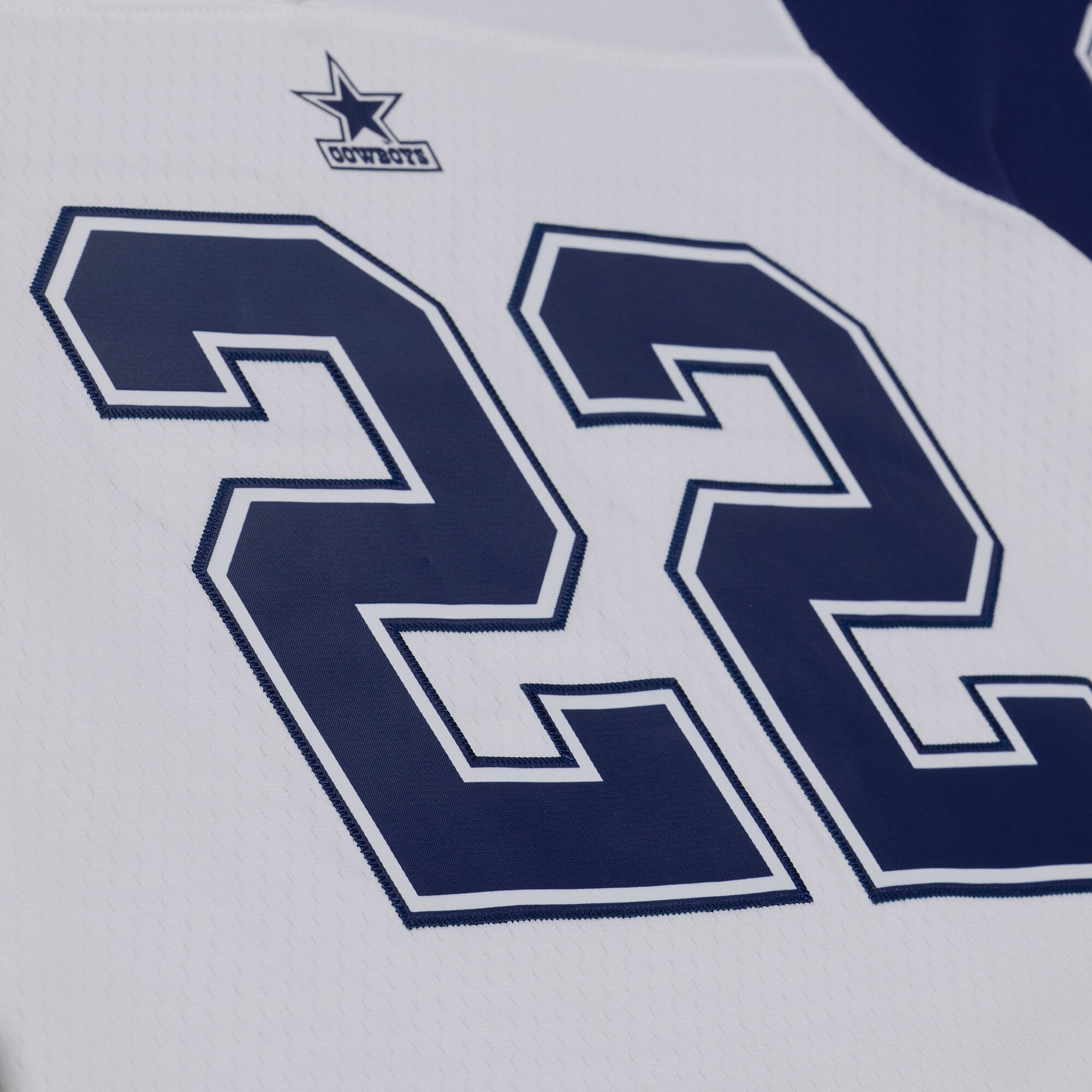 Women's Mitchell & Ness Emmitt Smith White Dallas Cowboys 1994 Legacy Replica Jersey