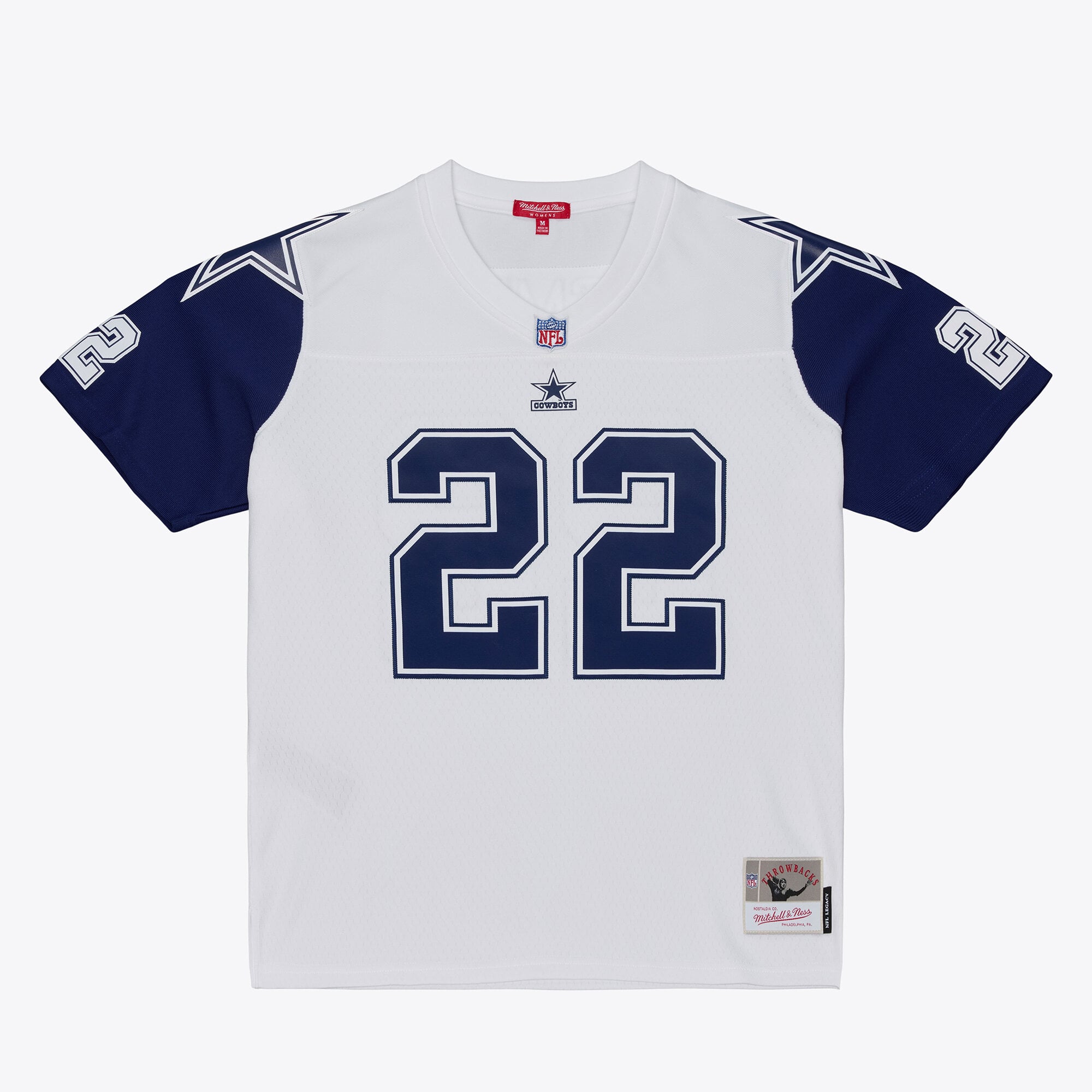 Women's Mitchell & Ness Emmitt Smith White Dallas Cowboys 1994 Legacy Replica Jersey