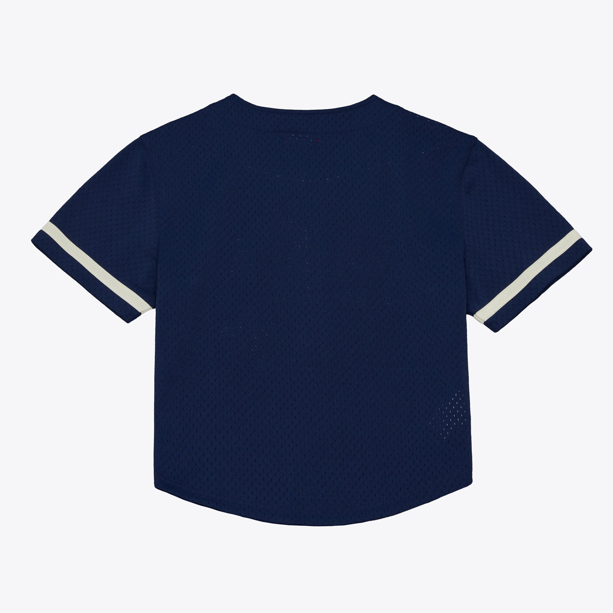 Maillot de baseball rétro Roots bleu marine Mitchell & Ness pour femmes