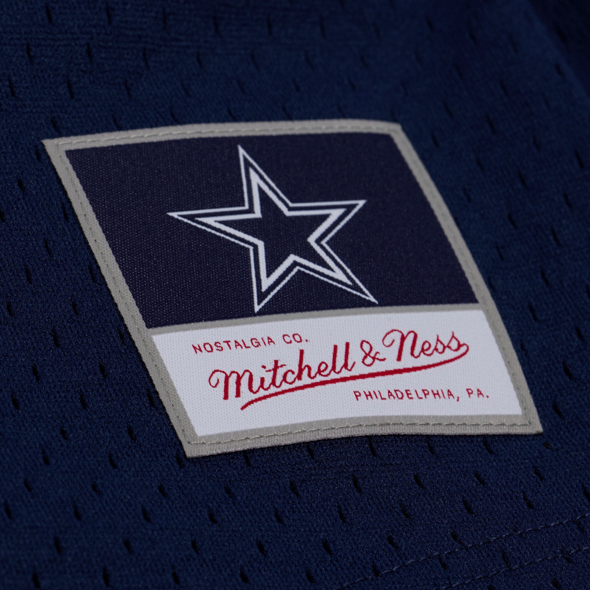 Maillot de baseball rétro Roots bleu marine Mitchell & Ness pour femmes