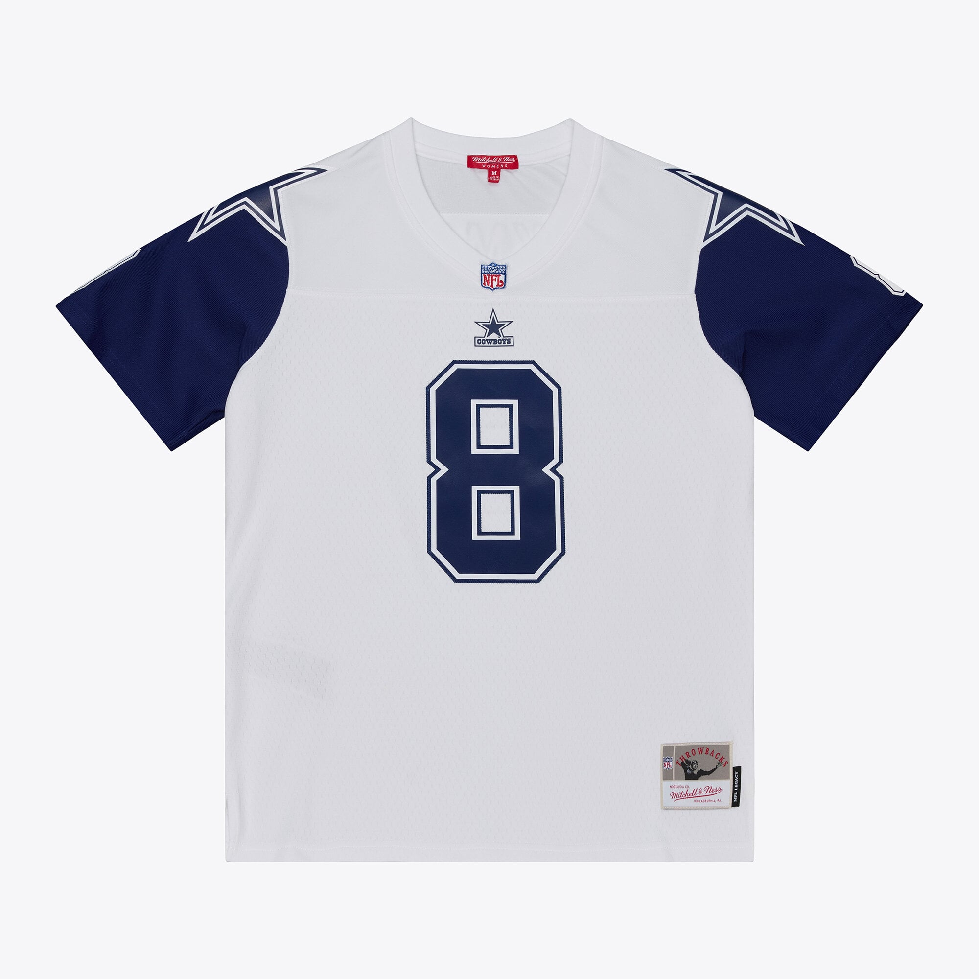 Women's Mitchell & Ness Troy Aikman White Dallas Cowboys 1994 Legacy Replica Jersey