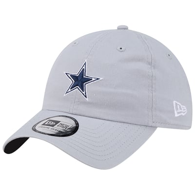 Dallas Cowboys New Era Women's Evergreen Casual Classic Adjustable Hat - Gray