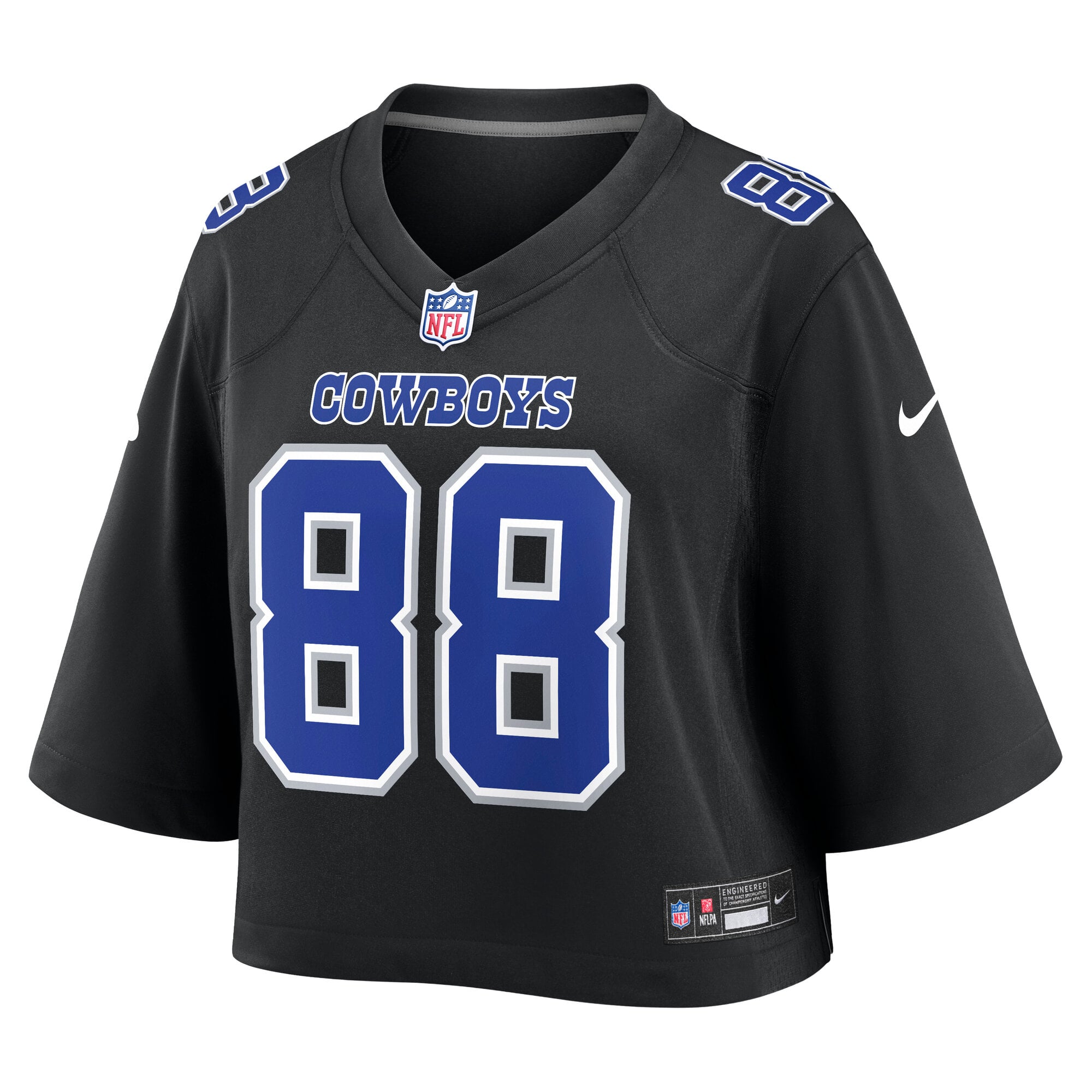 Women's Nike CeeDee Lamb Dallas Cowboys Cropped Fashion Game Jersey