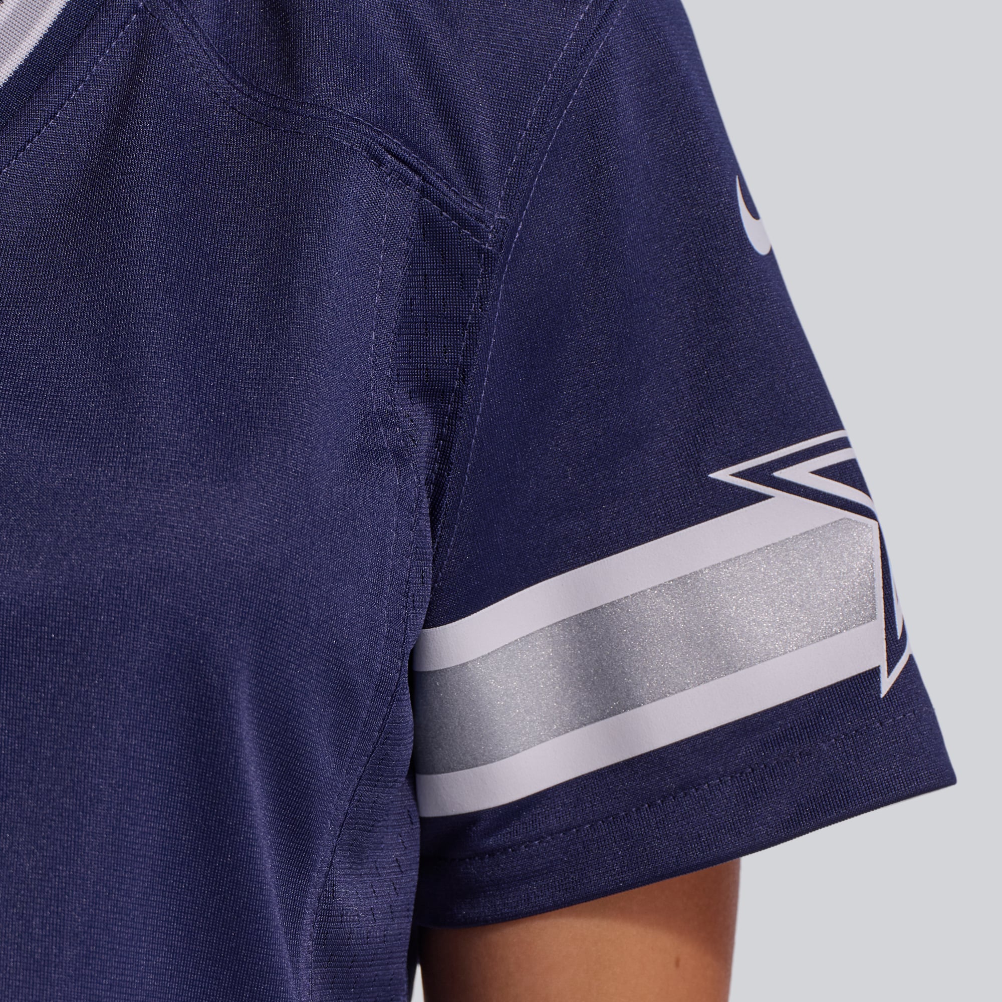 Maillot Nike George Pickens bleu marine des Cowboys de Dallas pour femme