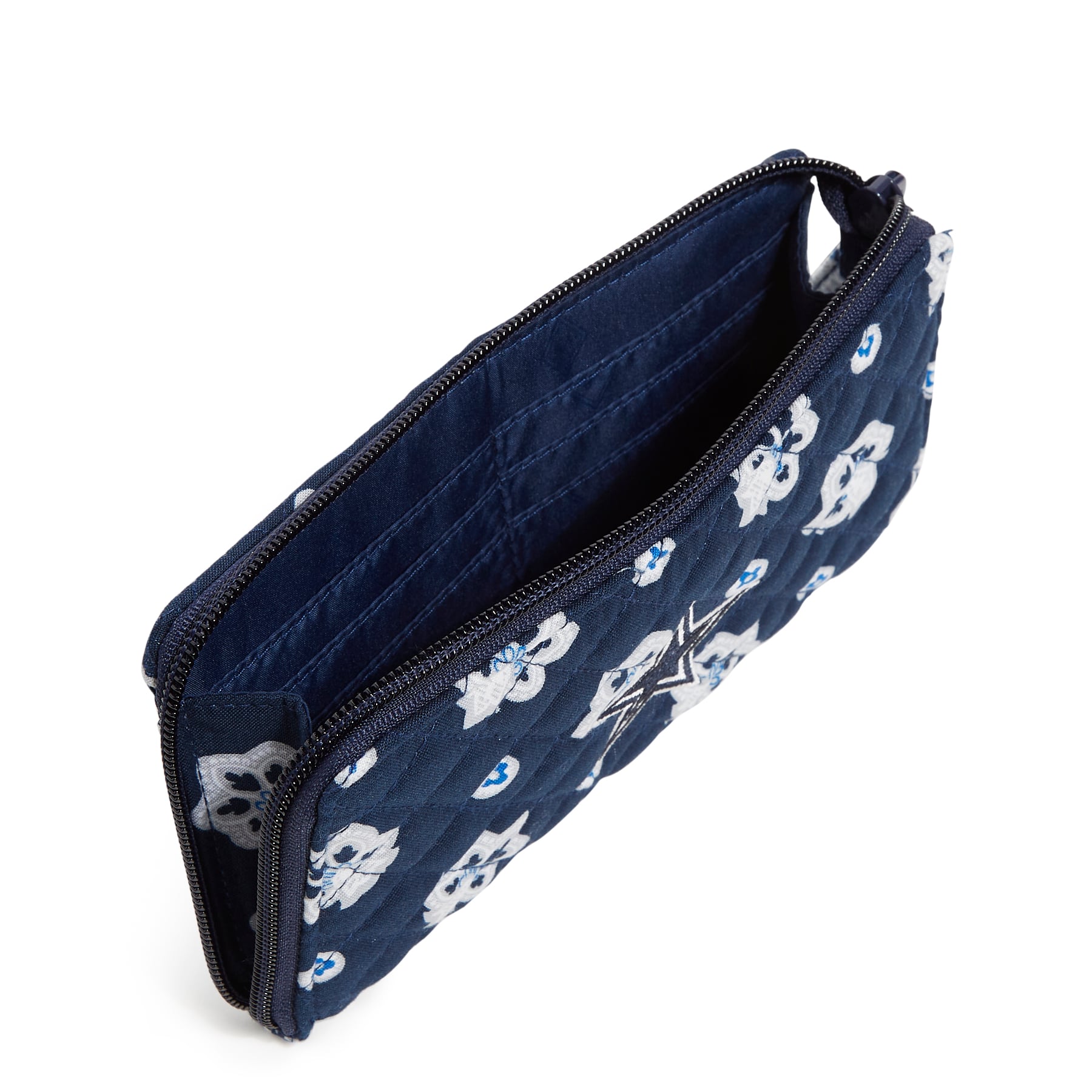 Women's Vera Bradley Dallas Cowboys RFID Front-Zip Wristlet