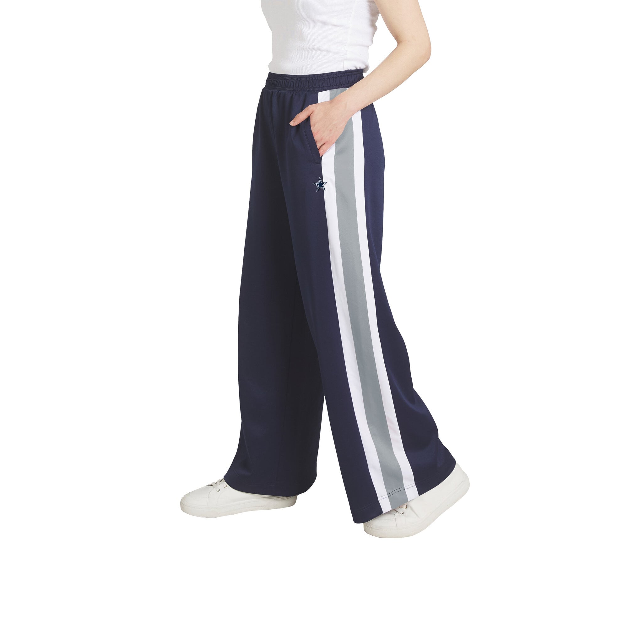 Pantalon de survêtement rayé Dallas Cowboys la collection femme WEAR by Erin Andrews