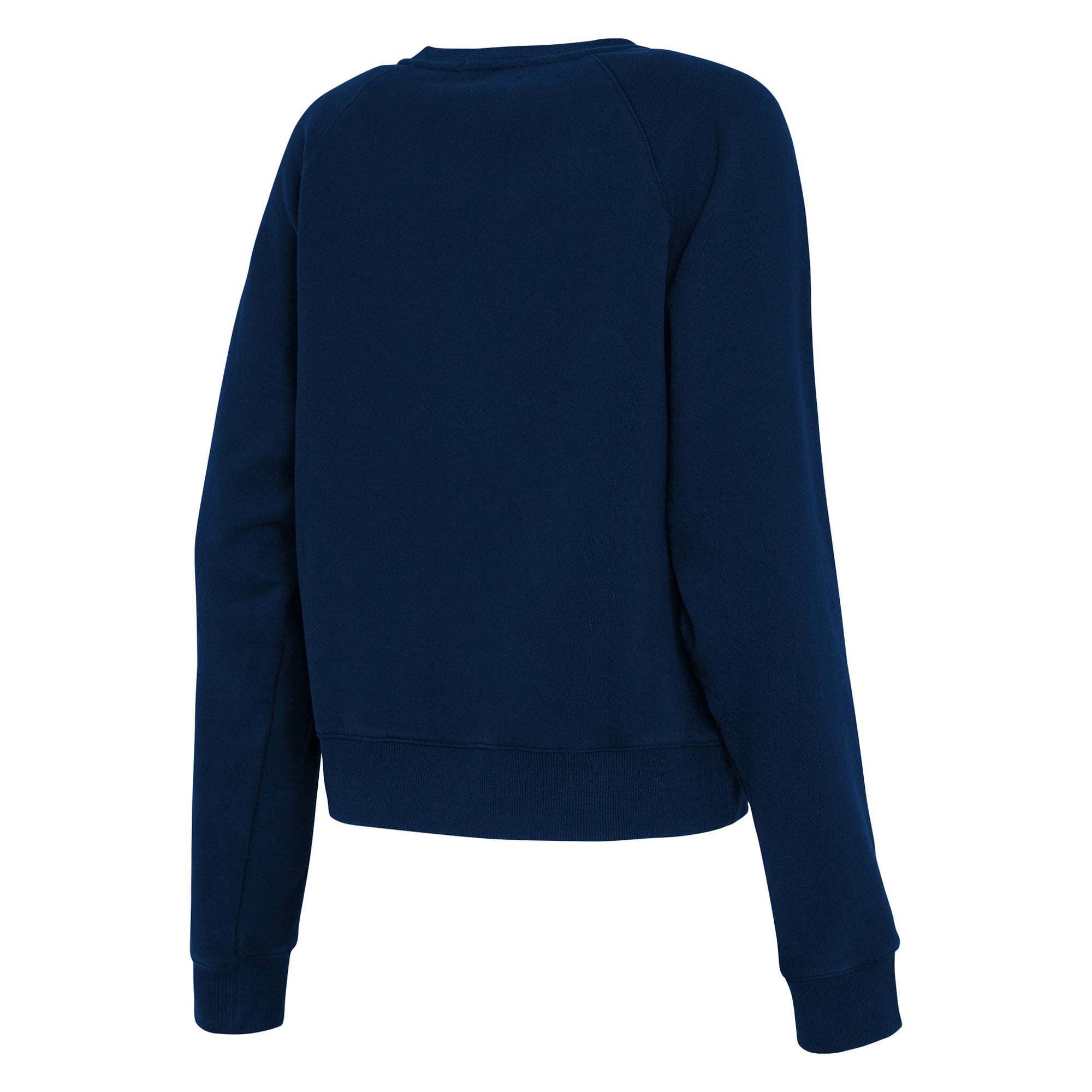 Women's WEAR by Erin Andrews  Navy Dallas Cowboys Heathered Crew Cardigan Sweater