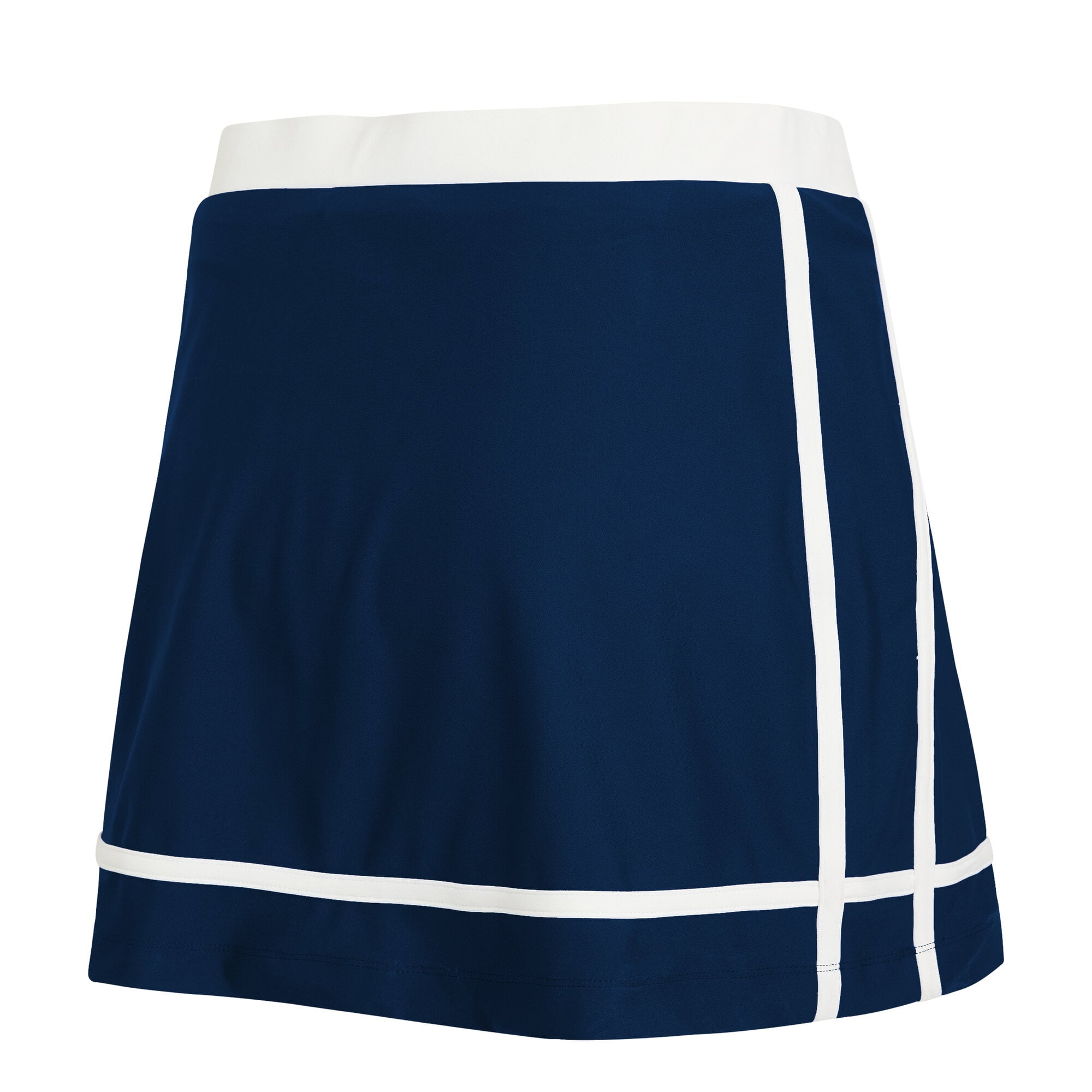 Women's WEAR by Erin Andrews Navy Dallas Cowboys Stripe Skort