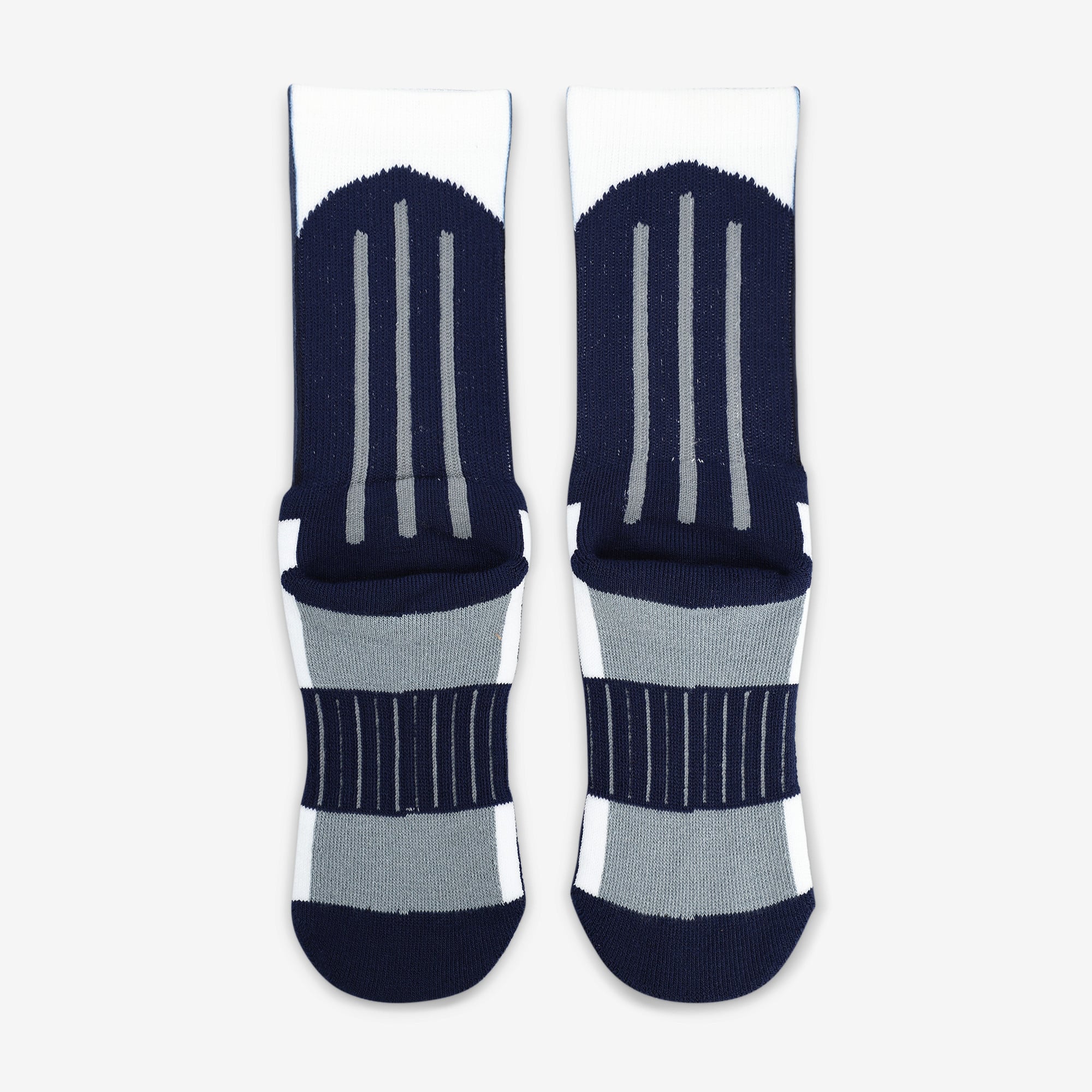 Chaussettes montantes Youth For Bare Feet bleu marine à l'effigie de la mascotte des Dallas Cowboys
