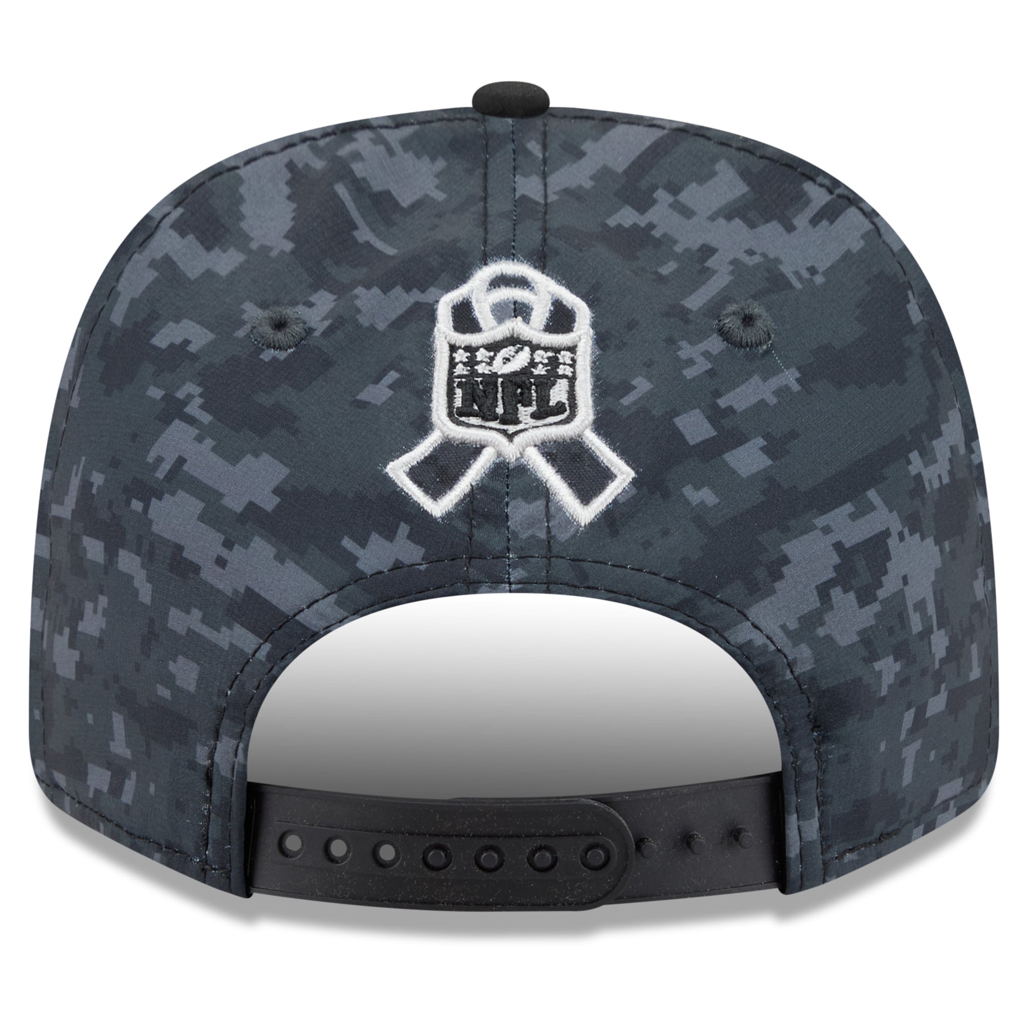 Casquette ajustable New Era noire Dallas Cowboys 2026 Salute To Service 9SEVENTY pour jeunes
