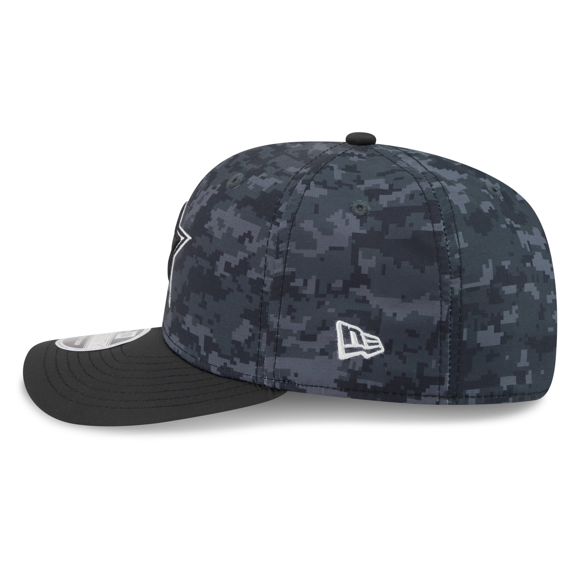 Youth New Era Black Dallas Cowboys 2026 Salute To Service 9SEVENTY Adjustable Hat