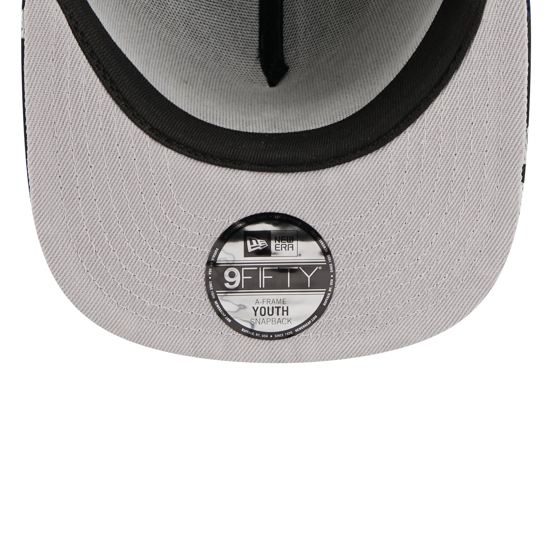 Youth New Era Black Dallas Cowboys Bolt 9FIFTY A-Frame Adjustable Hat