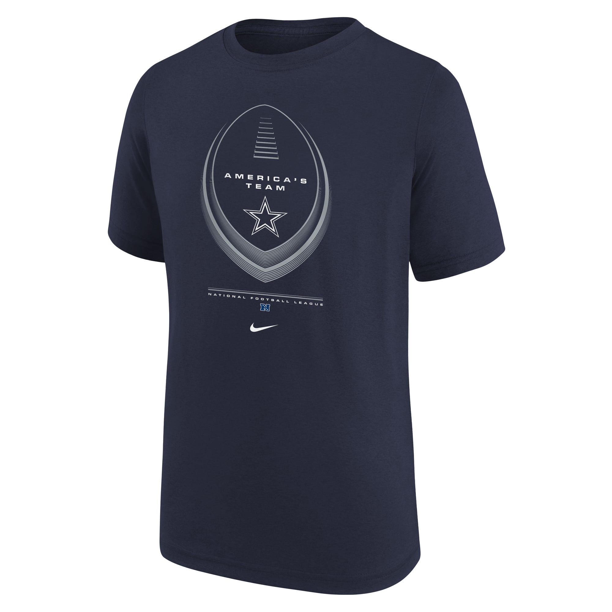 Youth Nike  Navy Dallas Cowboys Legend Icon Dri-FIT T-Shirt
