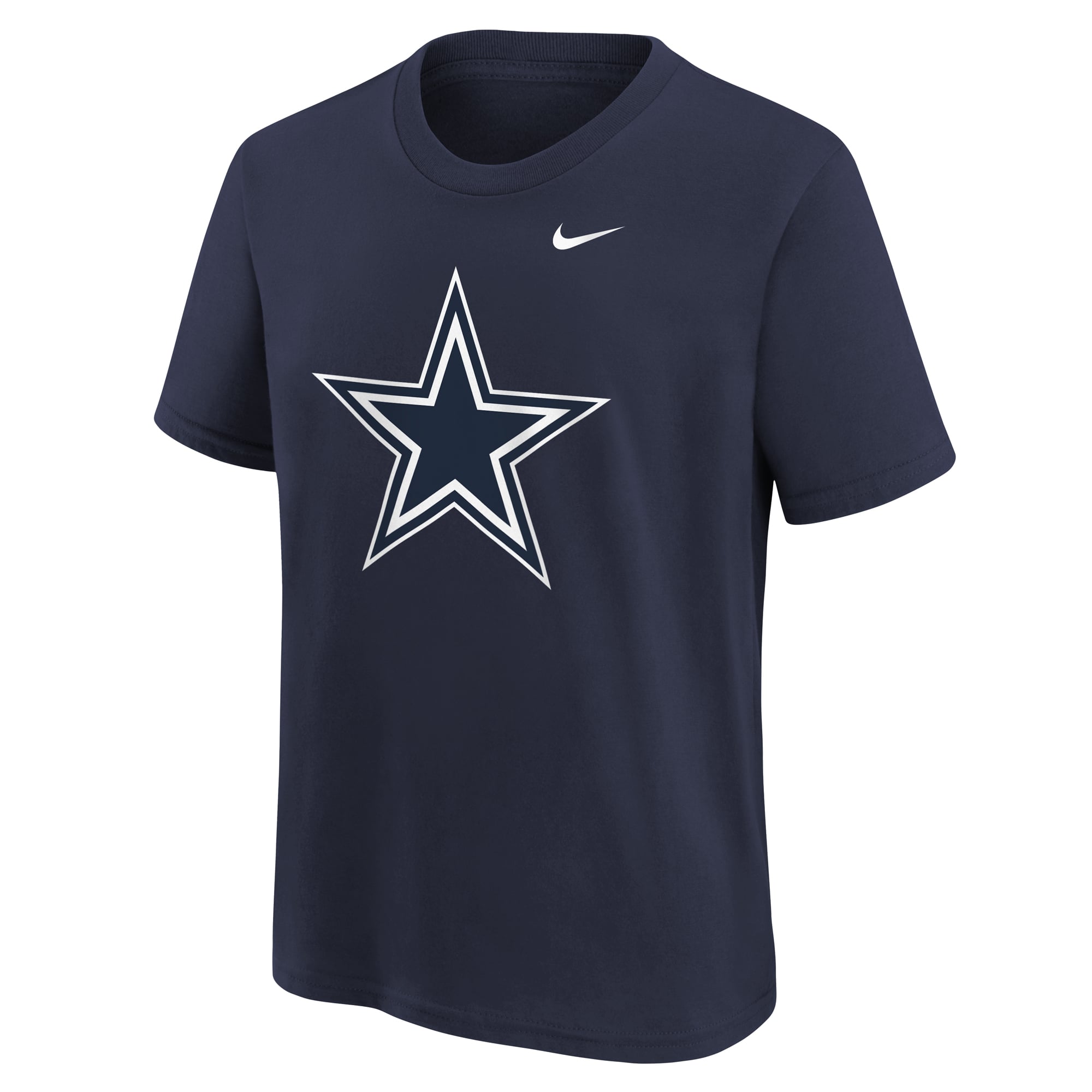 Youth Nike Navy Dallas Cowboys Logo T-Shirt