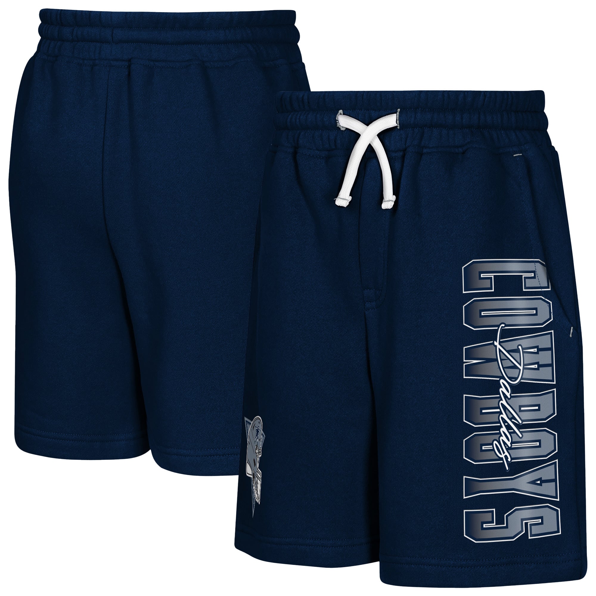 Short en polaire Audible bleu marine des Dallas Cowboys pour jeunes