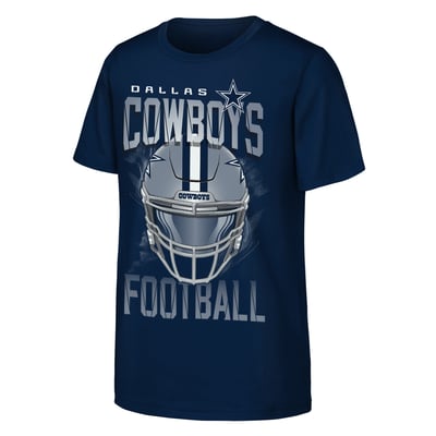 Dallas Cowboys Outerstuff Youth Full Gear T-Shirt - Navy