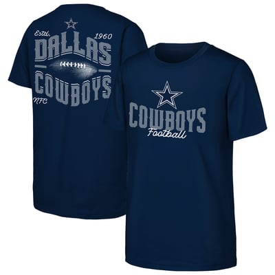 Dallas Cowboys Outerstuff Youth Top Pick T-Shirt - Navy