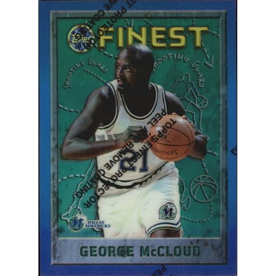 1995-96 Finest Refractors #201 George McCloud