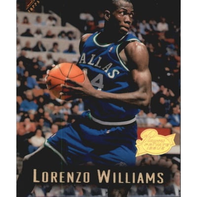 1995-96 Topps Gallery Player's Private Issue #122 Lorenzo Williams
