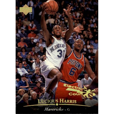 1995-96 Upper Deck Electric Court Gold #212 Lucious Harris