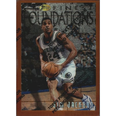 1996-97 Finest Refractors #180 Jim Jackson B