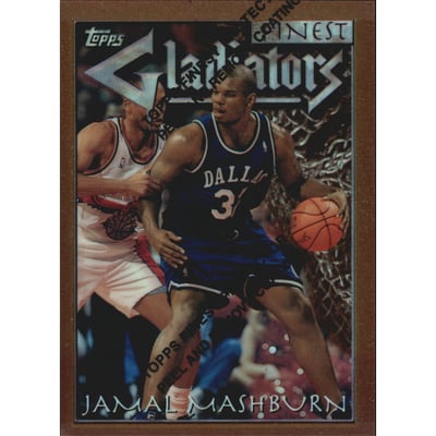 1996-97 Finest Refractors #35 Jamal Mashburn B