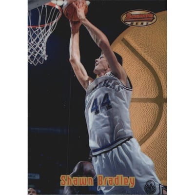 1997-98 Bowman's Best Refractors #18 Shawn Bradley