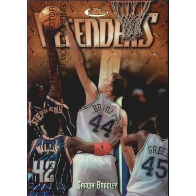 1997-98 Finest Refractors #233 Shawn Bradley B