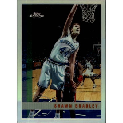 1997-98 Topps Chrome Refractors #104 Shawn Bradley