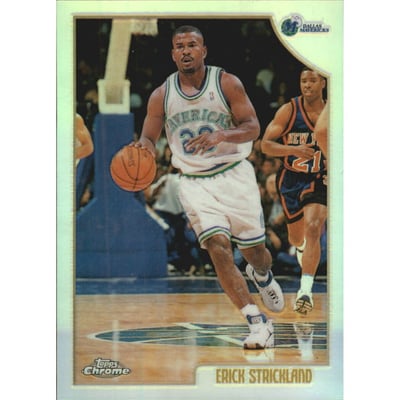1998-99 Topps Chrome Refractors #15 Erick Strickland