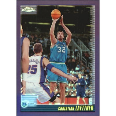 2000-01 Topps Chrome Refractors #56 Christian Laettner