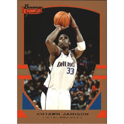 2003-04 Bowman Signature Edition Gold #12 Antawn Jamison