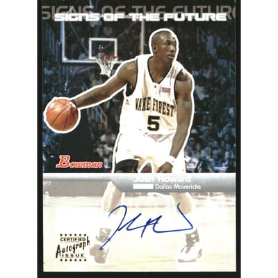 2003-04 Bowman Signs of the Future #JH Josh Howard