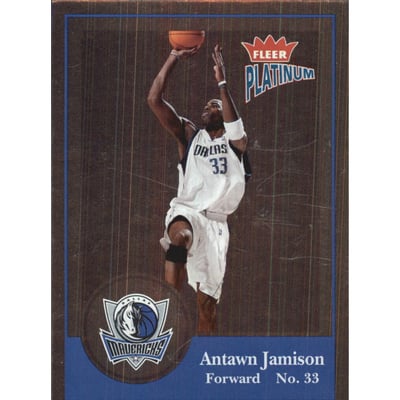 2003-04 Fleer Platinum Finish #79 Antawn Jamison