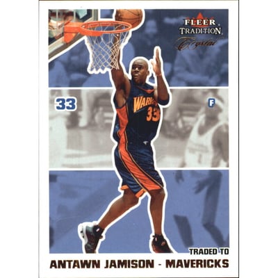 2003-04 Fleer Tradition Crystal #18 Antawn Jamison