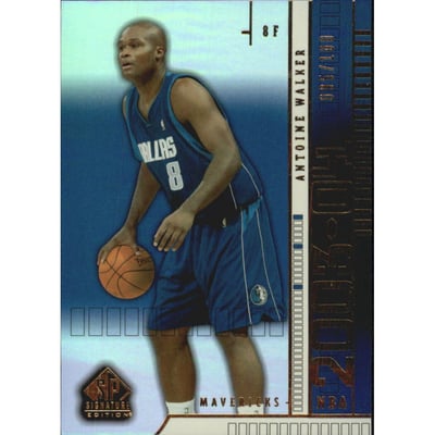 2003-04 SP Signature Edition Gold #17 Antoine Walker